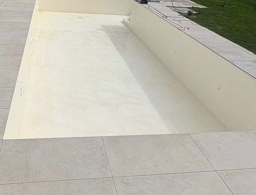 Dieselbe Dachterrasse nach der Reinigung